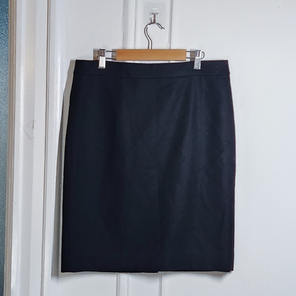 NWT J. Crew Wool Blend Pencil Skirt